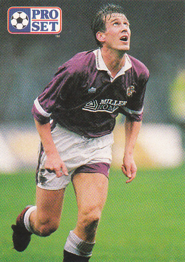 Gary MacKay Heart of Midlothian 1991/92 Pro Set #67